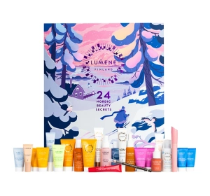 Lumene Finland 24 Nordic Beauty Secrets адвент-календар із засобами для макіяжу, волосся та догляду за обличчям