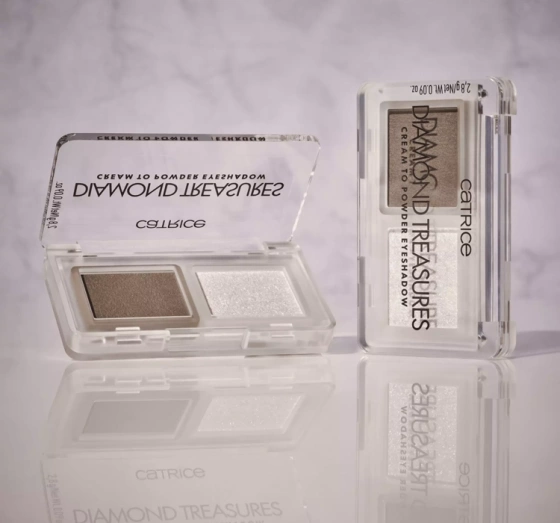 Catrice Diamond Treasures минипалетка теней для глаз 030 Smokey Diamond 2,8 г
