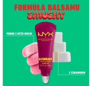 NYX Professional Makeup Smushy матовий бальзам для губ 12 Silly Sippin' 8 мл