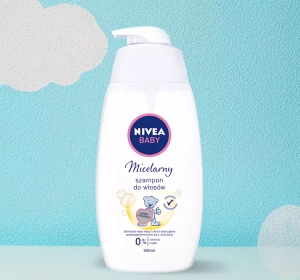 NIVEA BABY МИЦЕЛЛЯРНЫЙ ШАМПУНЬ ДЛЯ ВОЛОС ДЛЯ ДЕТЕЙ ОТ ПЕРВОГО ДНЯ ЖИЗНИ 500МЛ