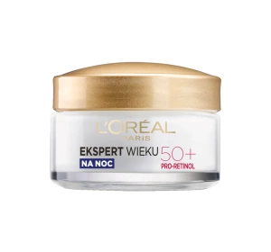 LOREAL  ЕКСПЕРТ ВІКУ НІЧНИЙ ЗМІЦНЮВАЛЬНИЙ КРЕМ 50+