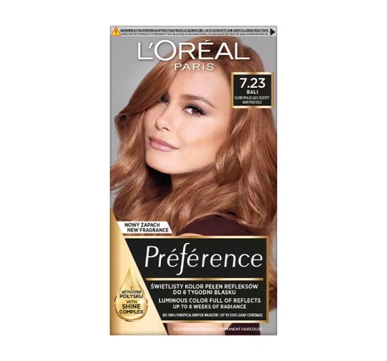 LOREAL RECITAL PREFERENCE ФАРБА ДЛЯ ВОЛОССЯ 7.23