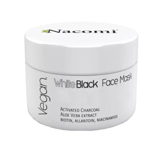 NACOMI WHITE BLACK MASK БЕЛО-ЧЕРНАЯ ОЧИЩАЮЩАЯ МАСКА 50МЛ