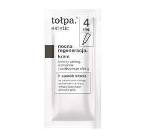 TOŁPA ESTETIC NOCNA REGENERACJA ИНТЕНСИВНАЯ РЕГЕНЕРИРУЮЩАЯ ПРОЦЕДУРА
