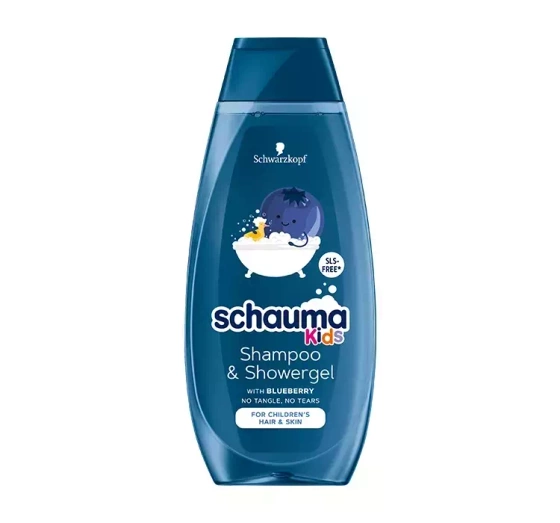 Schauma Kids шампунь и гель для душа Черника 400 мл