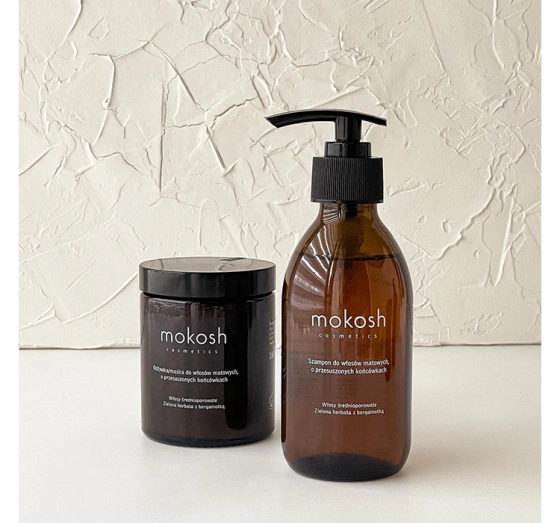 MOKOSH ШАМПУНЬ ДЛЯ ВОЛОССЯ ІЗ СЕРЕДНЬОЮ ПОРИСТІСТЮ ЗЕЛЕНИЙ ЧАЙ І БЕРГАМОТ 200МЛ
