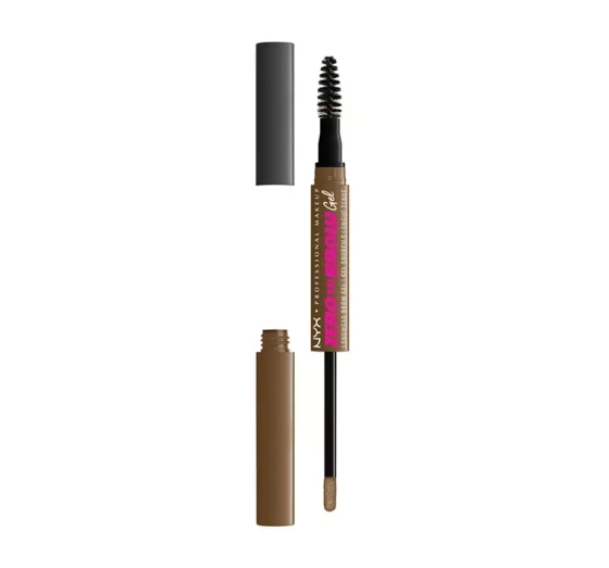 NYX PROFESSIONAL MAKEUP ZERO TO BROW ГЕЛЬ ДЛЯ БРОВЕЙ 03 TAUPE 2МЛ
