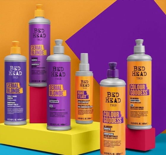 TIGI Bed Head Serial Blonde профессиональный фиолетовый тонирующий шампунь для светлых волос 400 мл