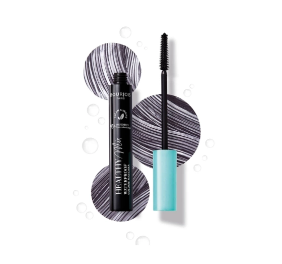 BOURJOIS HEALTHY MIX CLEAN  ВОДОСТОЙКАЯ ТУШЬ ДЛЯ РЕСНИЦ 001 WATERPROOF BLACK 10 МЛ