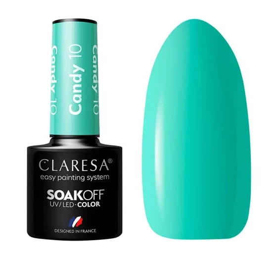 CLARESA SOAK OFF ГЕЛЬ-ЛАК CANDY 10 5МЛ