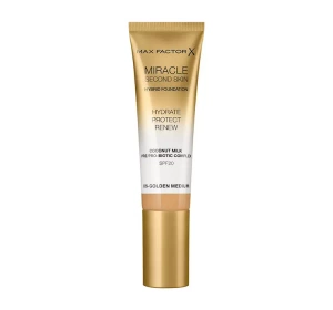MAX FACTOR MIRACLE SECOND SKIN ТОНАЛЬНОЕ СРЕДСТВО 06 GOLDEN MEDIUM30МЛ