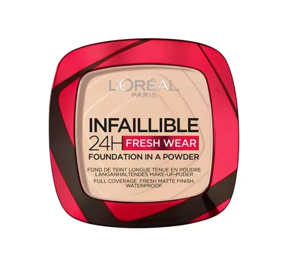 LOREAL INFAILLIBLE 24H FRESH WEAR ТОНАЛЬНИЙ ЗАСІБ ДЛЯ ОБЛИЧЧЯ У ФОРМІ ПУДРИ 020 IVORY 9Г