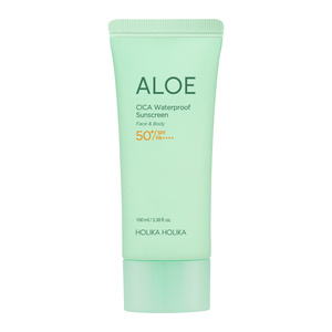 HOLIKA HOLIKA ALOE SOOTHING ESSENCE ЗАЩИТНЫЙ ГЕЛЬ ДЛЯ ЛИЦА И ТЕЛА SFP50 + 100МЛ 