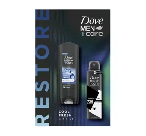 DOVE MEN+ CARE RESTORE НАБІР КОСМЕТИКИ ГЕЛЬ ДЛЯ ДУШУ + АНТИПЕРСПІРАНТ