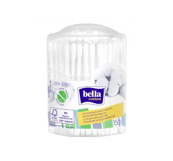 Bella Cotton гигиенические ватные палочки 150 штук