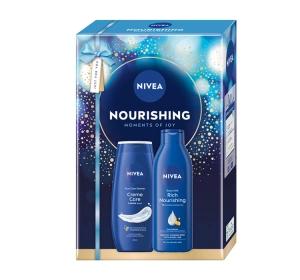 NIVEA Nourishing набор косметики по уходу за телом: гель для душа + молочко для тела