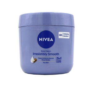 NIVEA ESSENTIALS IRRESISTIBLY SMOOTH ЗГЛАДЖУВАЛЬНИЙ КРЕМ ДЛЯ ТІЛА 400МЛ