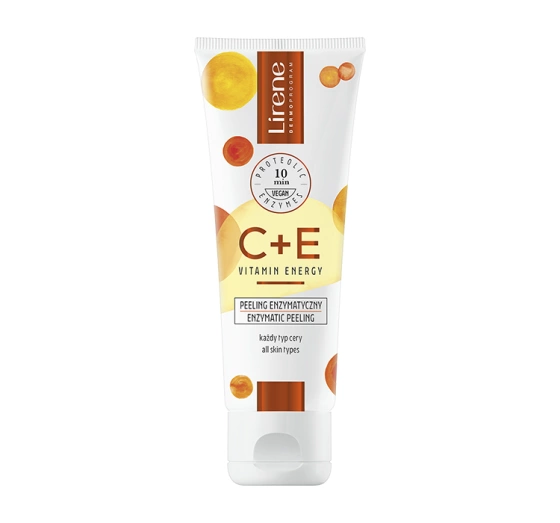 LIRENE C + E VITAMIN ENERGY РЕГЕНЕРИРУЮЩИЙ ЭНЗИМНЫЙ ПИЛИНГ 75МЛ