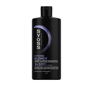 SYOSS BLONDE & SILVER ШАМПУНЬ ДЛЯ ОСВЕТЛЕННЫХ, СЕДЫХ И БЛОНД ВОЛОС 440МЛ