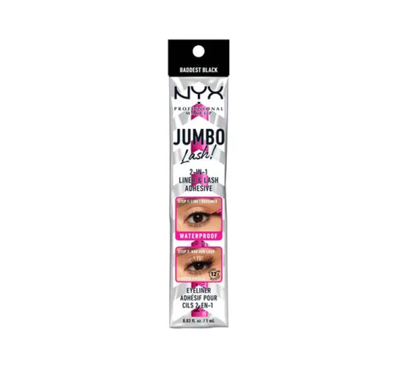 NYX PROFESSIONAL MAKEUP JUMBO LASH! ПОДВОДКА ДЛЯ ГЛАЗ 1МЛ