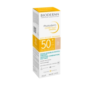 Bioderma Cover Touch Mineral криючий мінеральний тональний засіб з фільтром SPF50+ Very Light 40г
