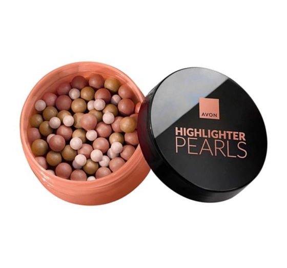 Avon Highlighter Pearls хайлайтер для лица в форме жемчужин Light Peach 28г