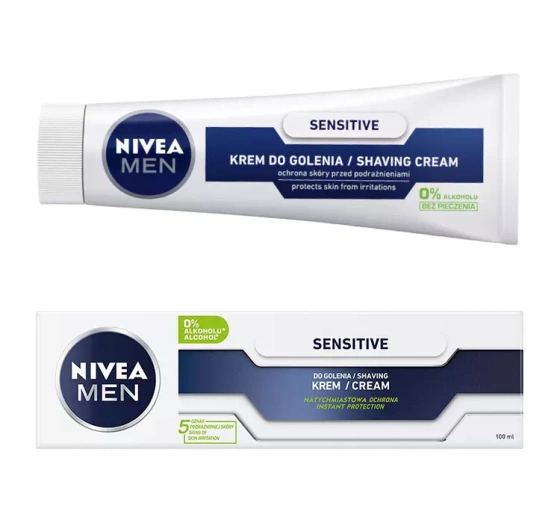 NIVEA MEN SENSITIVE КРЕМ ДЛЯ ГОЛІННЯ 100МЛ