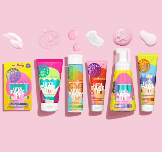 FARMONA TUTTI FRUTTI LET'S FACE IT ПІНА ДЛЯ ВМИВАННЯ 250МЛ