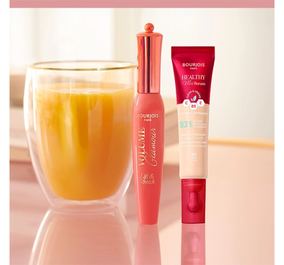 BOURJOIS HEALTHY MIX CLEAN КРИЮЧА СИРОВАТКА-КОРЕКТОР ПІД ОЧІ ROLL-ON  51 LIGHT VANILLA 13МЛ