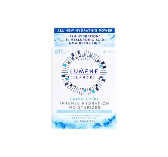 LUMENE NORDIC HYDRA [LÄHDE] INTENSE HYDRATION MOISTURIZER КРЕМ ДЛЯ ОБЛИЧЧЯ 50МЛ