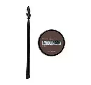 MAYBELLINE TATTOO BROW ВОДОСТОЙКАЯ ПОМАДА ДЛЯ БРОВЕЙ С КИСТОЧКОЙ 05 DARK BROWN