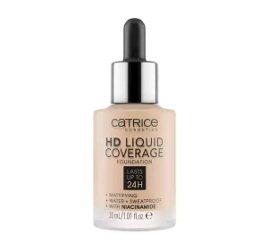 CATRICE HD LIQUID ЖИДКИЙ МАСКИРУЮЩИЙ ТОНАЛЬНЫЙ КРЕМ LIGHT 010 30МЛ