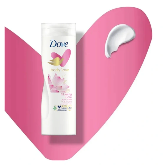 Dove Body Love Glowing Care розгладжуючий бальзам для тіла для будь-якого типу шкіри 250 мл