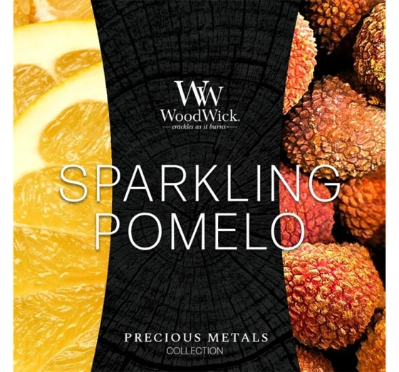 Woodwick Medium Jar Candle ароматична свічка Sparkling Pomelo 275 г