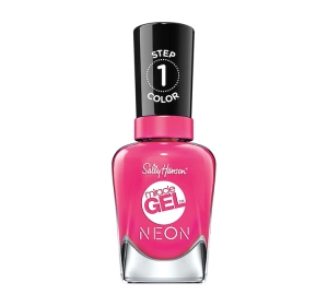 Sally Hansen Miracle Gel — неоновый лак для ногтей 050 Fuchsia Fever, 14,7 мл