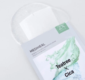 Mediheal Derma Synergy Teatree x Cica успокаивающая тканевая маска 25 мл