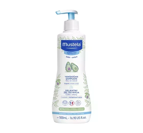 MUSTELA ДЕЛИКАТНЫЙ ГЕЛЬ ДЛЯ МИТЬЯ НОРМАЛЬНОЙ КОЖИ 500МЛ