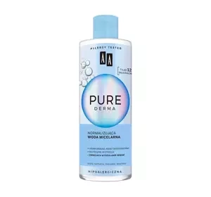 AA PURE DERMA НОРМАЛІЗУЮЧА МІЦЕЛЯРНА ВОДА 400МЛ