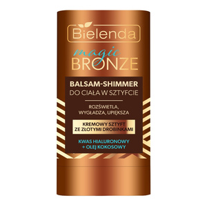 Bielenda Magic Bronze бронзирующий бальзам-шиммер для тела в стике 10 г