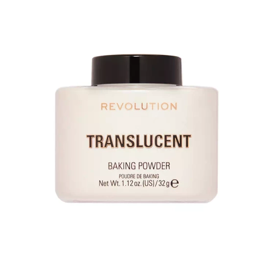 MAKEUP REVOLUTION BAKING POWDER РОЗСИПЧАСТА ПУДРА TRANSLUCENT 32Г