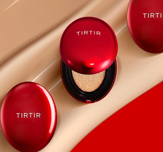 TIRTIR Mask Fit Red Cushion SPF 40 PA++ стійкий тональний засіб для обличчя 17N Vanilla 18 г