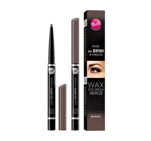 BELL WAX EYEBROW PENCIL ВОСК ДЛЯ БРІВ У ФОРМІ ОЛІВЦЯ BRUNETTE 12МЛ
