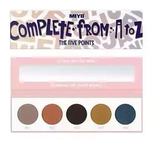 MIYO FIVE POINTS COLOR BOX EDITION ПАЛЕТКА ТІНЕЙ 23 COMPLETE FORM A TO Z 6,5Г