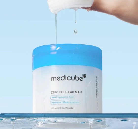 Medicube Zero Pore Pad Mild тонизирующие диски для лица 70 штук