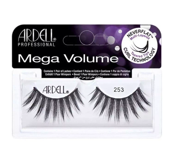 ARDELL MEGA VOLUME ИСКУССТВЕННЫЕ ЛЕНТОЧНЫЕ РЕСНИЦЫ 253