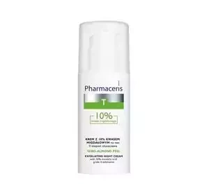 PHARMACERIS T SEBO ALMOND PEEL КРЕМ З 10% МИГДАЛЬНОЮ КИСЛОТОЮ НА НІЧ 50МЛ