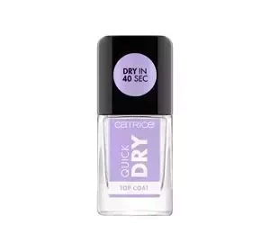 CATRICE QUICK DRY TOP COAT БЫСТРОСОХНУЩИЙ ТОП 10,5 ML