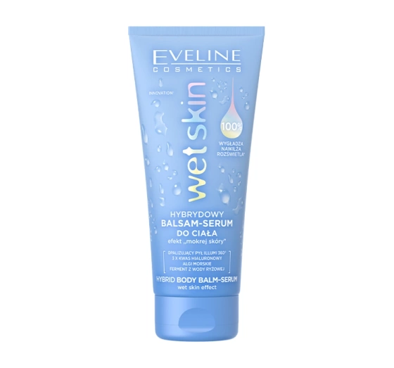 Eveline Wet Skin увлажняющий бальзам-сыворотка для тела с "мокрым" эффектом 200мл