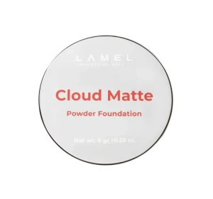 Lamel Cloud Matte прессованная матирующая пудра 01 Fair Ivory 8г