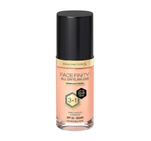 MAX FACTOR FACEFINITY ALL DAY FLAWLESS 3IN1 ВЕГАНСКОЕ ТОНАЛЬНОЕ СРЕДСТВО C50 NATURAL ROSE 30МЛ